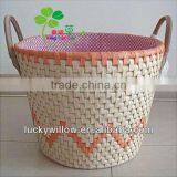 Corn Husk Storage Basket With Handles for Hotel Wholesale thumbnail-1