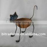 Metal Cat Shape Plant Holder thumbnail-1