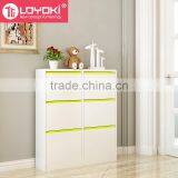 Wooden Shoe Storage Cabinet Design MDF Cabinet With 3 Drawer Fashion Morden Home Furniture for Living Room Shoe Storage