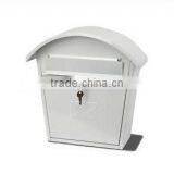 Outdoor Metal Post Box