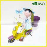 Hot Selling Wrought Iron Motorcycle Plant Stand Made in China thumbnail-1