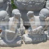 Garden Decoration Hand Carved Natural Marble Life Size Baby Buddha Statue for Sale thumbnail-3