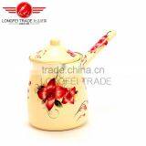 OEM High Quality Enamel Coffee Pot/coffee Jug Coffee Warmer With Decal thumbnail-4
