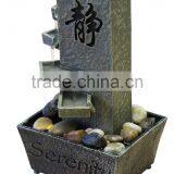 Tiered Serenity LED Relaxation Water Fountain thumbnail-2