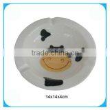 Ceramic Kitchenware Cow Design Ceramic Plate thumbnail-1