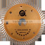 Guangjing Long Life 110mm Gold Turbo Blade Saw Blade Circular