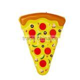 2017 Luxury Giant Inflatable Pizza Slice Pool Float Lounger With Cup Holders Outdoor Swimming Pool Toys for Party and Fun thumbnail-2