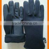PU Leather Police Gloves for Winter thumbnail-2