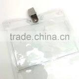 4"*8" ID Badge Holder With Metal Clip, Name Tag Holder, ID Card Holder With Clip thumbnail-3