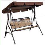 Customized 3 Person Canvas Hanging Swing Chair Outdoor Swing Chair for Hot Sale thumbnail-1