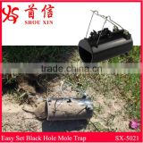 Mole trap, Tunnel mole trap, Hole gopher trap SX-5021