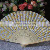 Beautiful Fabric Bamboo Fan for Ladies thumbnail-4
