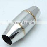 EURO 4 CPSI 200 Stainless Steel Metal Honeycomb Catalytic Converter thumbnail-3