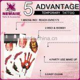 OEM Custom Temporary Cartoon Tattoo Sticker With Logo thumbnail-4