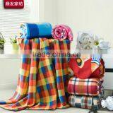 100% Polyester Printed Solid and Soft Coral Velvet Fleece Blanket thumbnail-5