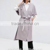 New Arrival High Quality Ladies Long Fashion Duster Coat Customized thumbnail-2
