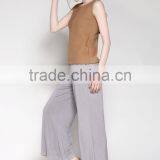 New Arrival Loose House Rayon Night Pants for Girls Wholesale thumbnail-2