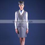 New Design Fashion Airline Uniform Airline Stewardess thumbnail-6
