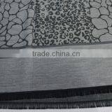 Spring New Hot Leopard Jacquard Scarf 100%viscose thumbnail-2