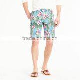 MGOO Hot Sale Men Jungle Floral Printing Shorts Stretch Breathable Mesh Lined Board Short thumbnail-3