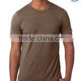 High Quality Soft Fabric Custom Mens Tri Blend t Shirts thumbnail-1