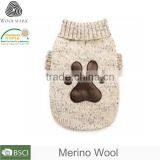 Dog Sweater Custom Design, Factory Direct Pet Dog Clothes Winter