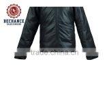 Mens Pu Padded Coat for Winter Outdoor Down Jacket thumbnail-6