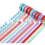 10 Colors Washi Tape One Set 4C Printing 1.5cm Width Paper Tape thumbnail-2