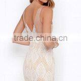 Elegant Mesh Strap Sleeveless Lace Evening Dress With Sweetheart Silhouette thumbnail-4