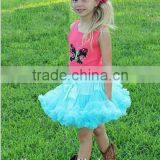 Popular Gorgeous Clothing Chiffon Tutu Party Pettiskirt Adorable Attire Floral Side thumbnail-4