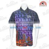 OEM Sublimated Fishing Jerseys Quick Dry With Zipper Fishing Jerseys Sublimation thumbnail-3