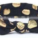 2016 New Design Knot Headband for Kids, Printed Knot Kids Headband thumbnail-2