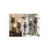 Candleholder(Polyresin With Iron Candleholder) IR025 026 thumbnail-1