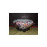 Colored Porcelain Bathroom Sink WRYBG66 thumbnail-1