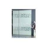 6060 / 6061 Aluminum Sliding Closet Door For Bedroom, White Waterproof Glass Sliding Doors thumbnail-1