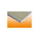 Office , Shopping Centers Sound Absorption Fiberglass Square Edge Ceiling Tiles 600 * 600 mm