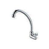Deck Mounted Kitchen Sink Cold Water Faucet With Single Lever , Ceramic Cartridge