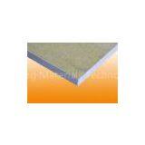 Custom White Or Yellow Color Lightweight Fiberglass Ceiling Board / Panels 595 * 595 mm thumbnail-1