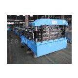 45# Forge Steel Corrugated Roof Roll Forming Machine With Product Run Out Table / Auto-Stack