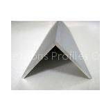 6061 - T6 Aluminum Corner Extrusion Profiles Silver for LED Strip