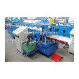 PLC Control Roof Ridge Cap Roll Forming Machine Cold Roll Forming Equipment 0.3-0.6mm