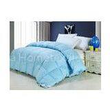 Modern Navy Blue BeautifulDown Feather Quilt / Comforter With 50% White Duck Down thumbnail-1