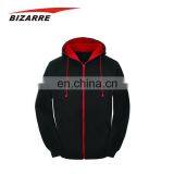 2018 Zip up Wholesale Plain Blank High Quality Men Hoodies thumbnail-1