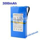 DC 1298A Battery Rechargeable 12V 3000mah Li-Polymer Battery Pack for CCTV Camera Car