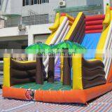 Palm Trees Inflatable Slide, PVC Slide DS081