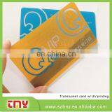Transperent UV Printing Plastic PVC Business Card thumbnail-3
