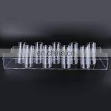 2017 Customized Round Tube Makeup Cosmetic Dispenser Perspex Acrylic Eyeliner Pen Display Rack thumbnail-2