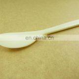 5.2 Inch Hand Carved Cow Bone Egg Spoon thumbnail-2