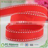 19mm high quality saddle stitch grosgrain ribbons