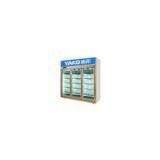 Three Doors Vertical Freezer Air Cooling Beer Drink Cabinet Fruits Preservation Display Cabient Supermarket Equipment Customized Refrigerator thumbnail-2